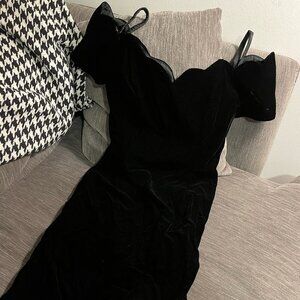 Vintage Scalloped Dress